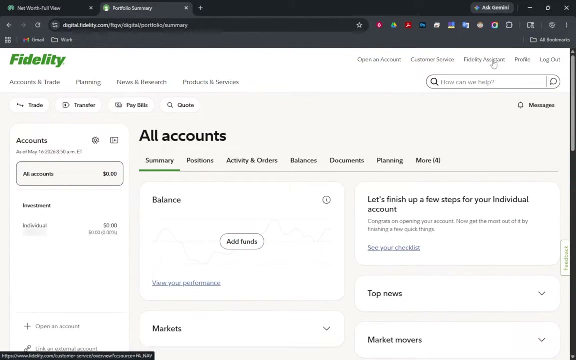 Fidelity Full View transaction categorization rules
